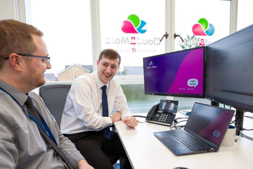 Cloud & More’s Adam and James, part of the local team supporting Aylesbury businesses