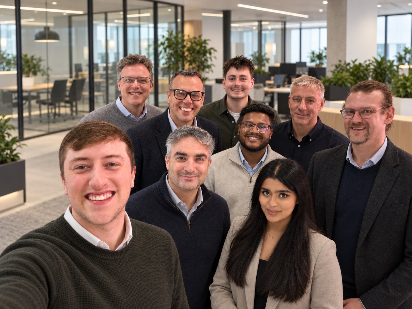 The Cloud & More team in their office