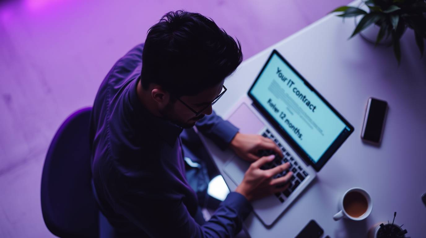 business email saying they have been locked in for another 12 months without warning